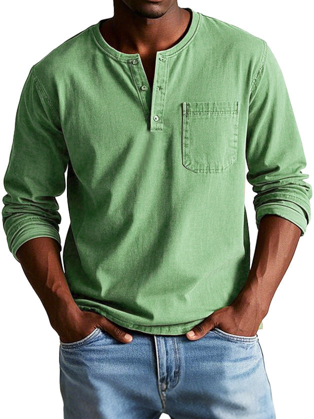 Chemise Vintage Thomas™ à Longues Manches