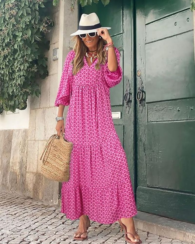 SANDY - Tendance et Confort : Robe Longue