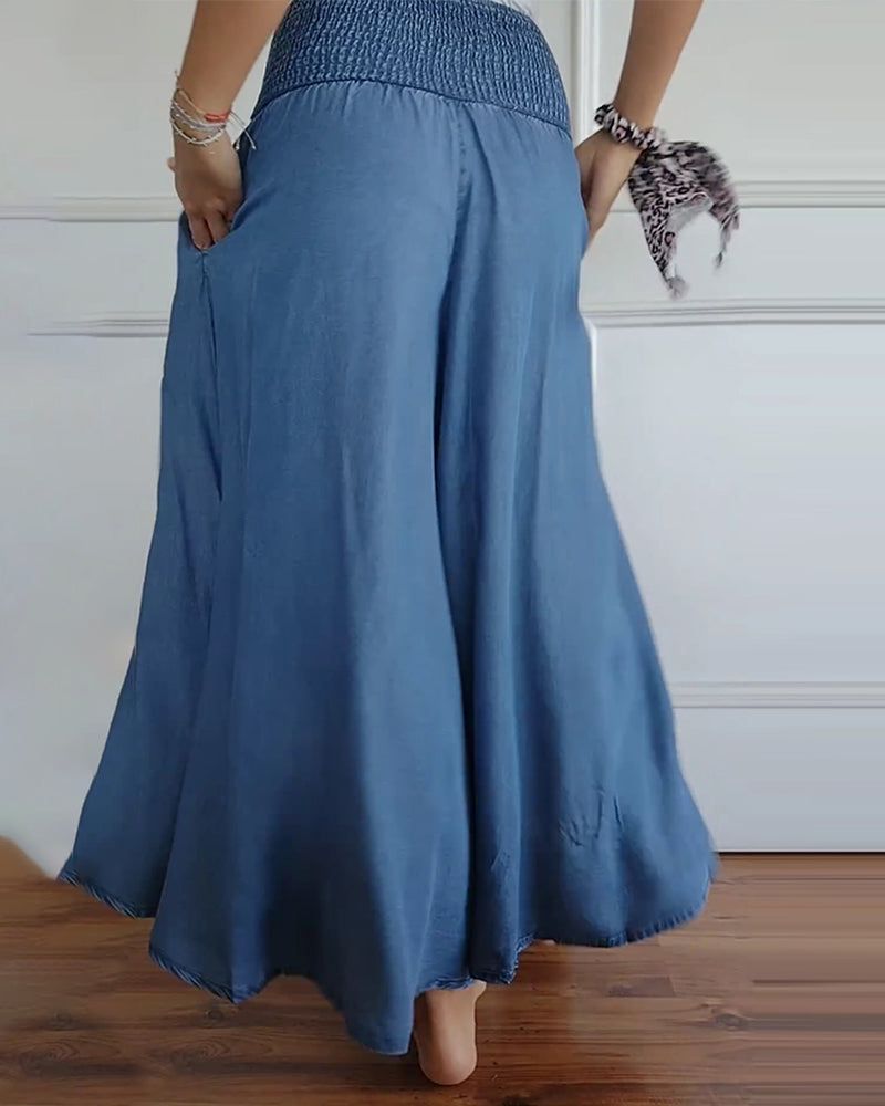DANSA - PANTALONS CONFORTS AVEC CEINTURE ÉLASTIQUE