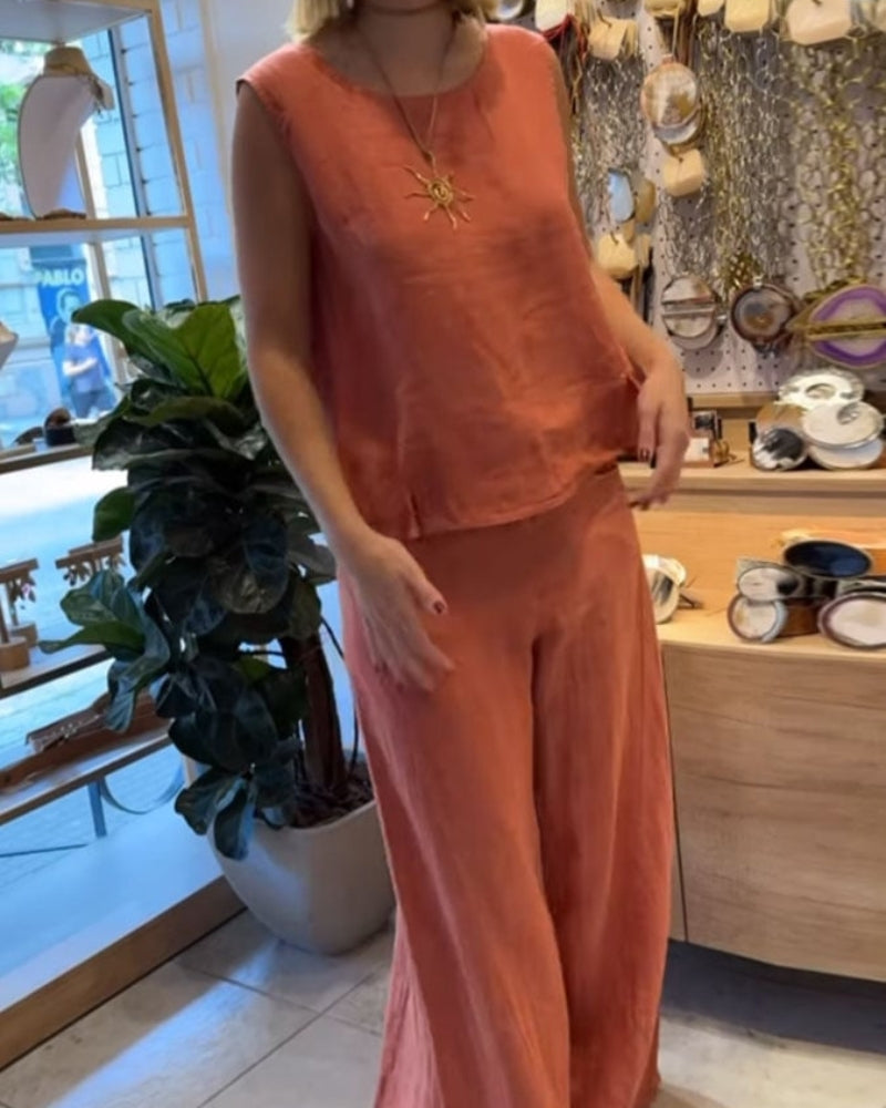 Lenila – Ensemble Complet avec Haut et Pantalon