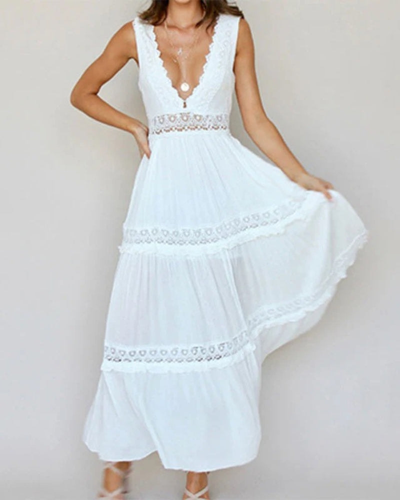 MISNIA - Élégante Robe Maxi