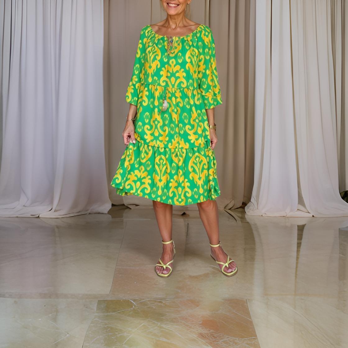 Françoise™ | Robe d'Été Fluide et Lumineuse