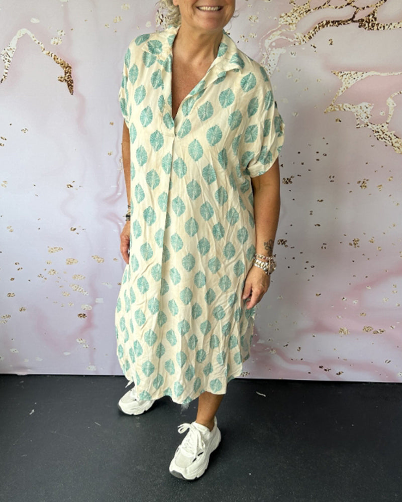 Lisette™ | Robe Chemise Fluide et Moderne