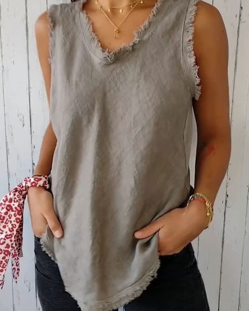AMARAN - SLEEVELESS TOP