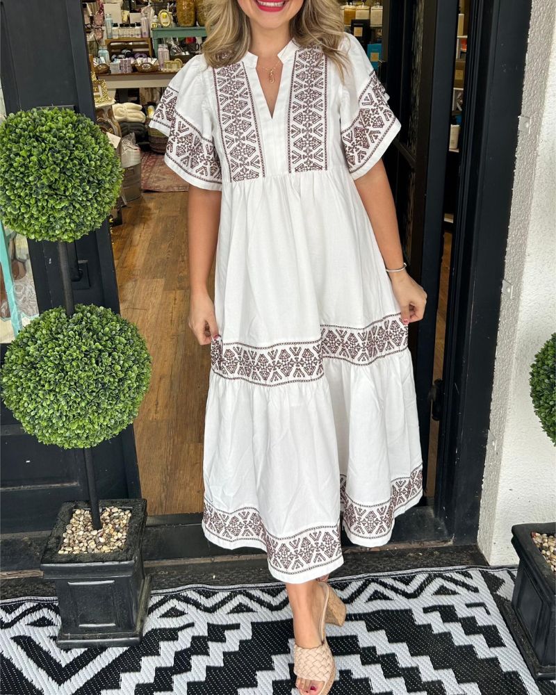 SIARI - Bohemian Maxi Dress