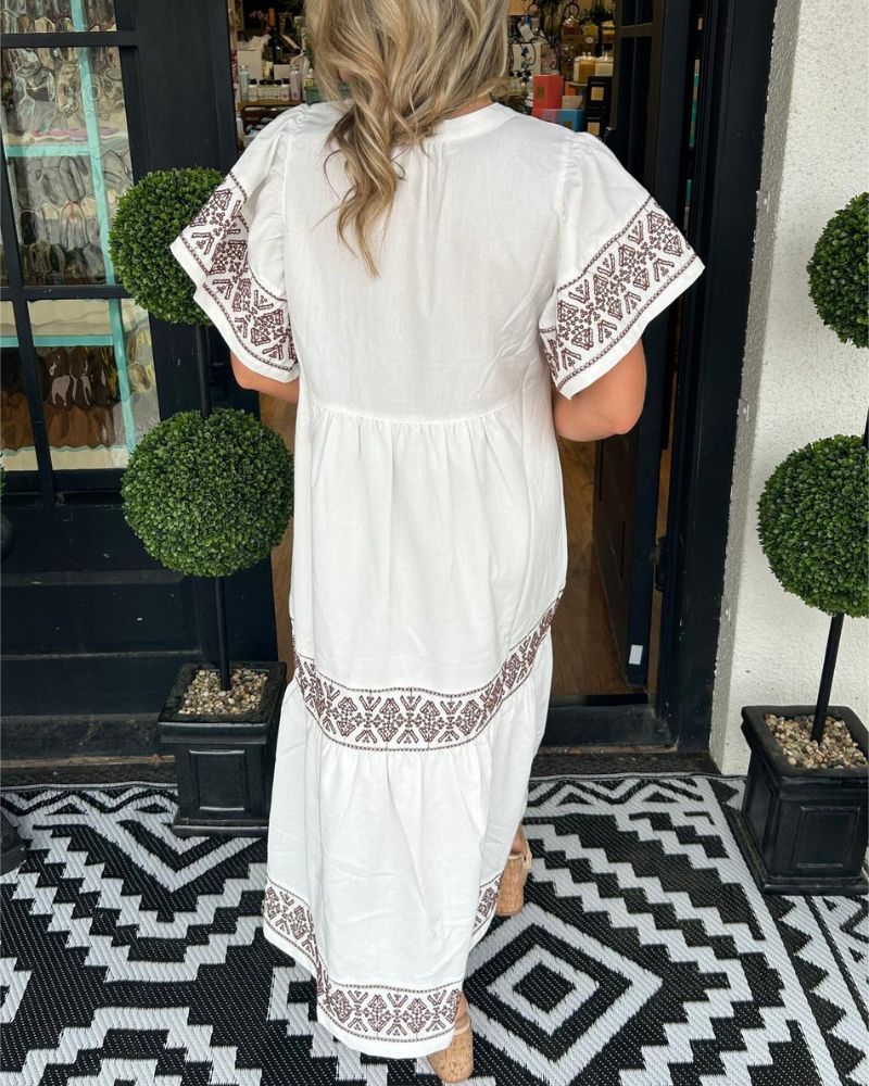 SIARI - Bohemian Maxi Dress