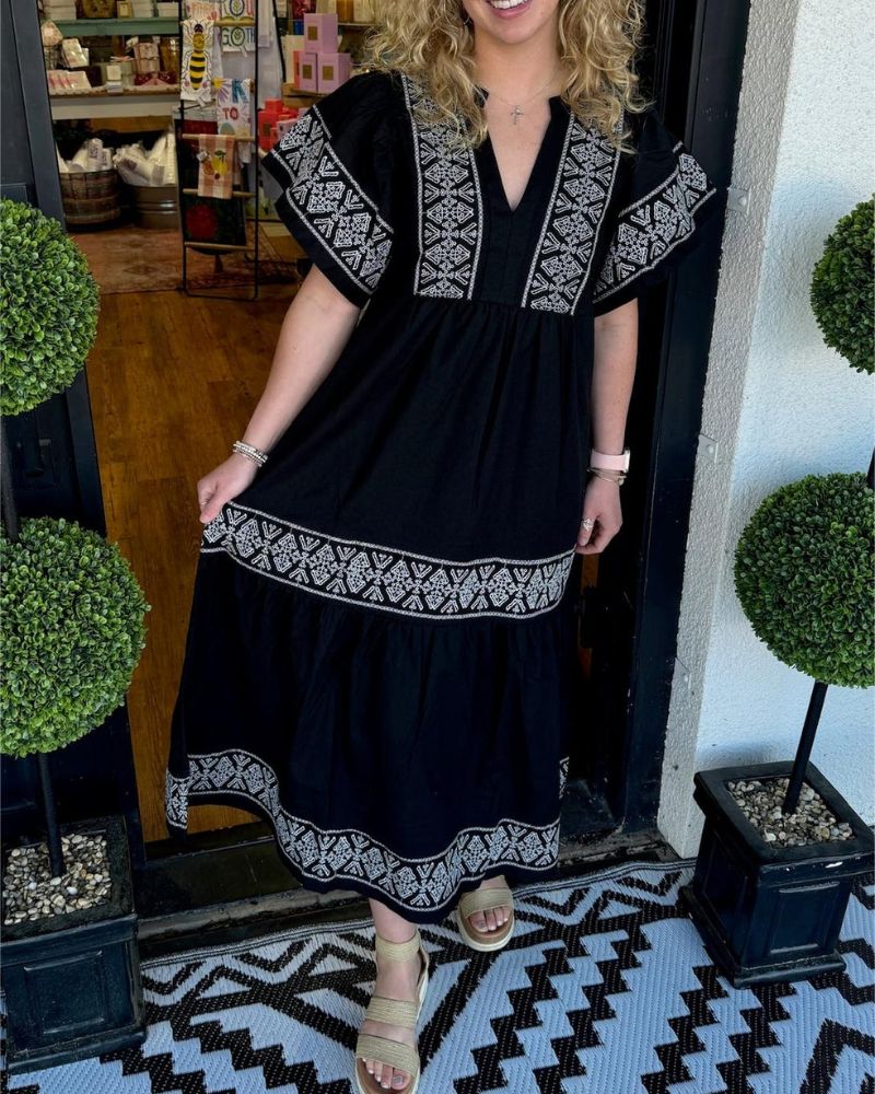 SIARI - Bohemian Maxi Dress