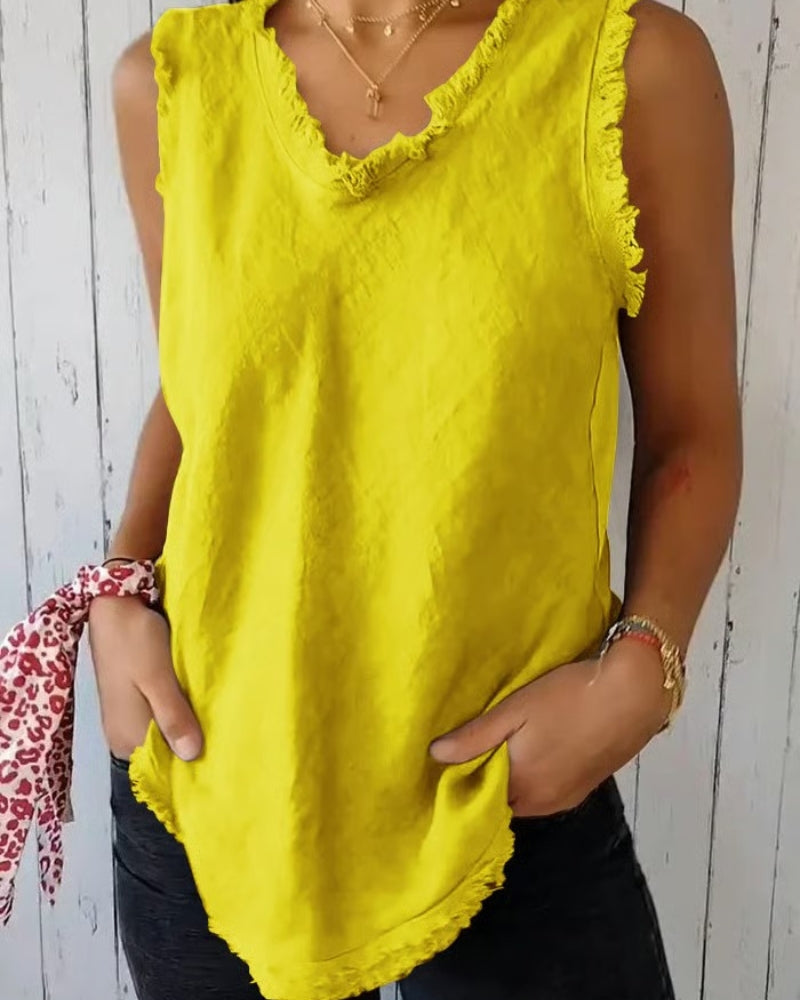 AMARAN - SLEEVELESS TOP