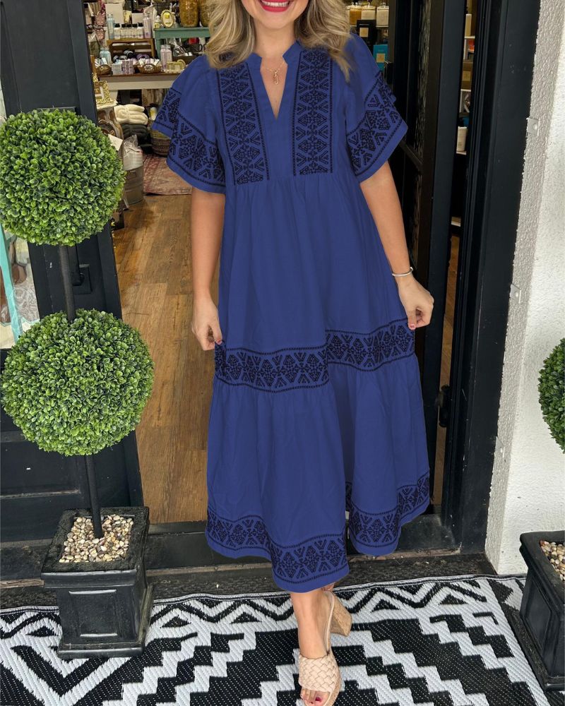 SIARI - Bohemian Maxi Dress