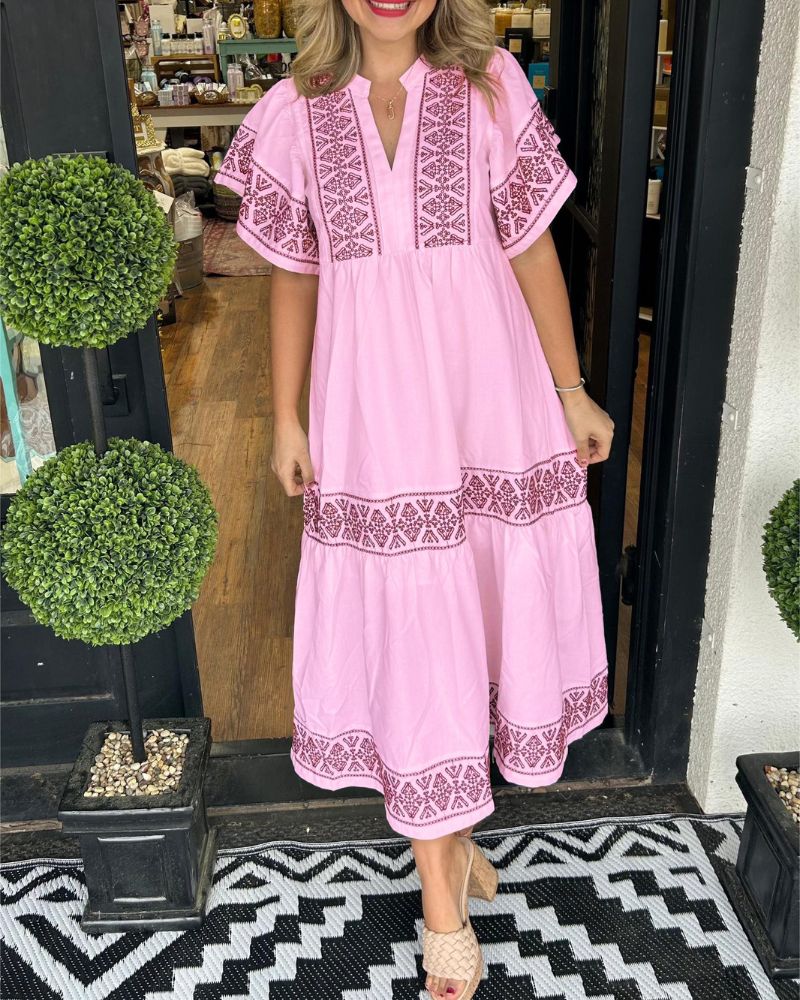SIARI - Bohemian Maxi Dress