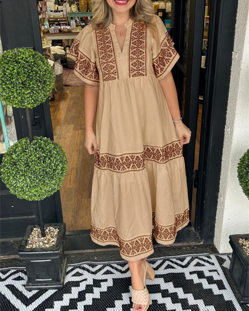 SIARI - Bohemian Maxi Dress