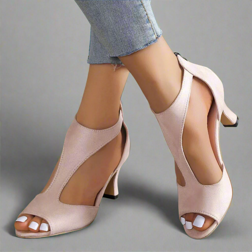 Heidrun | Sandales élégantes et confortables avec talon