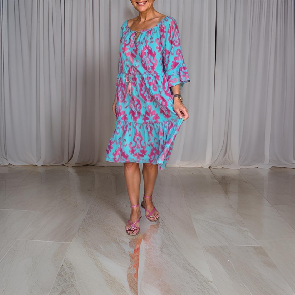 Françoise™ | Robe d'Été Fluide et Lumineuse