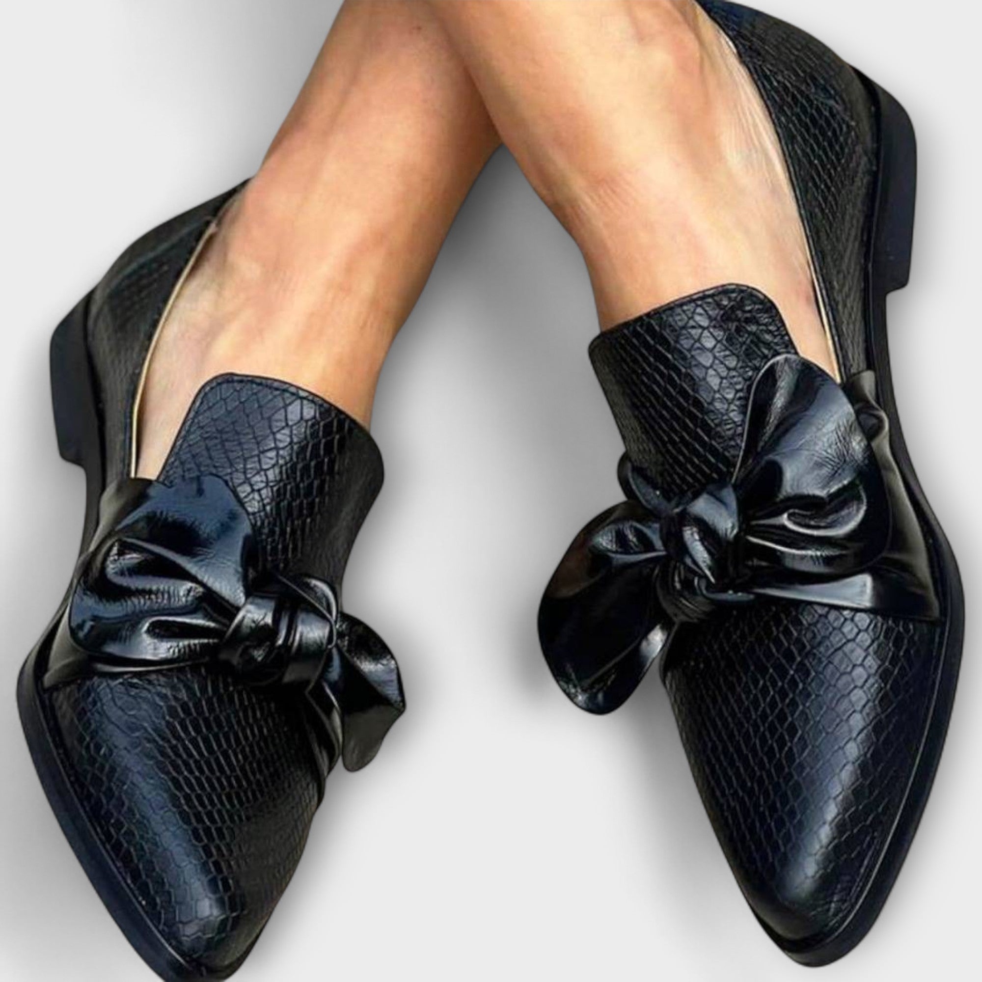Claudia - Mocassin avec Détail en Nœud