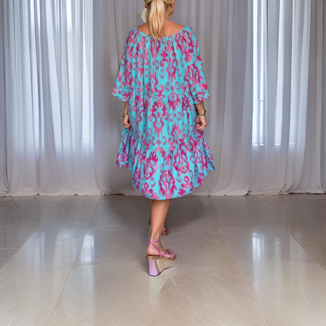 Françoise™ | Robe d'Été Fluide et Lumineuse