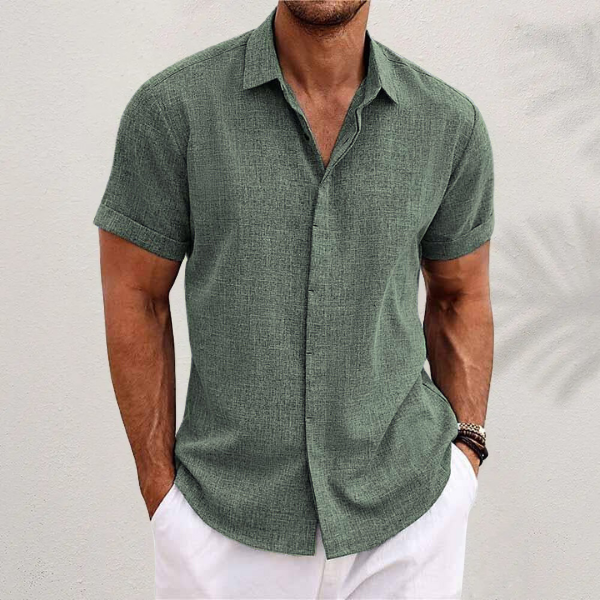 Aleandro™ Classique Chemise en Lin