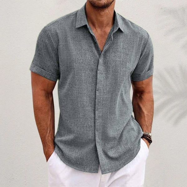 Aleandro™ Classique Chemise en Lin