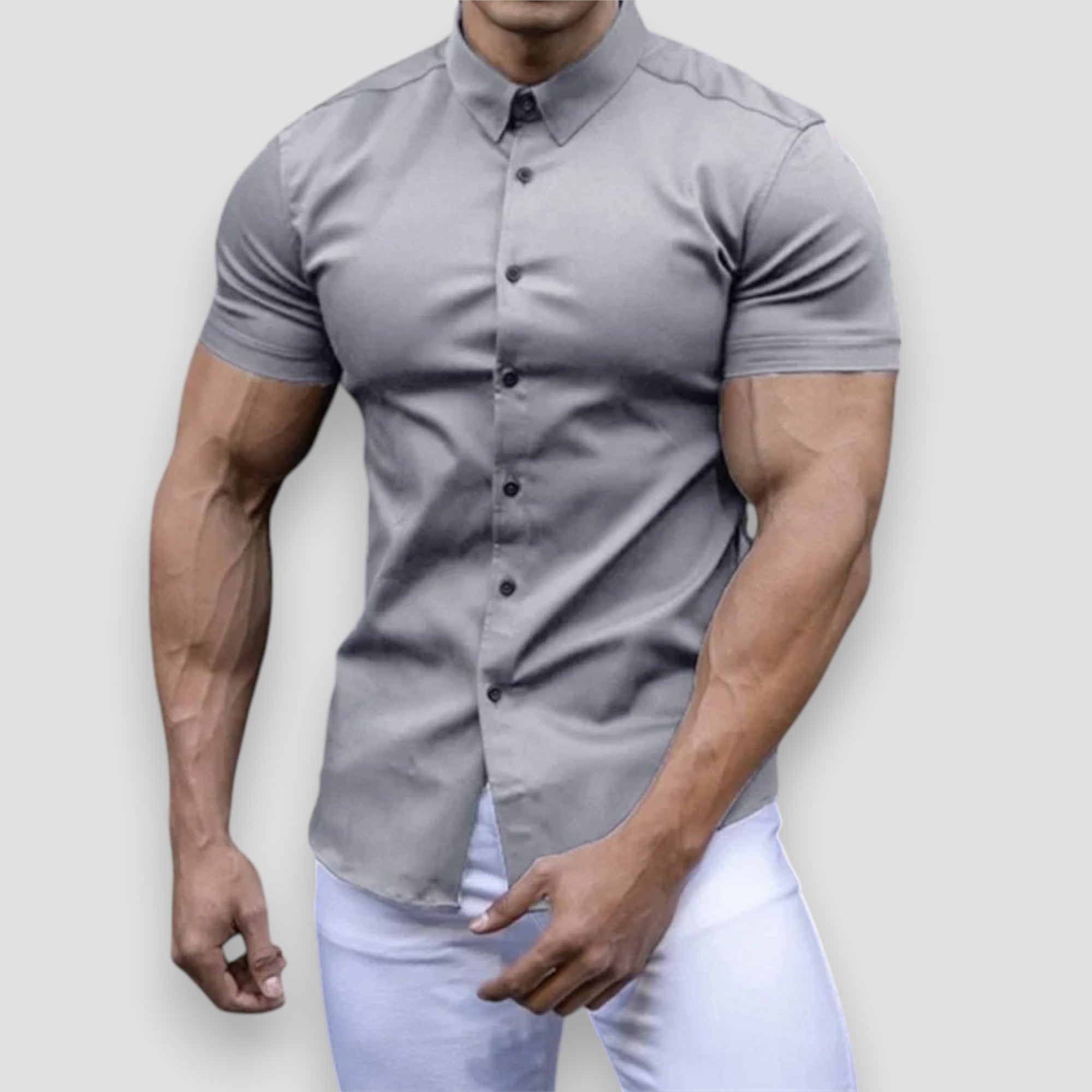 La Rochelle™ | Chemise de fitness à manches courtes