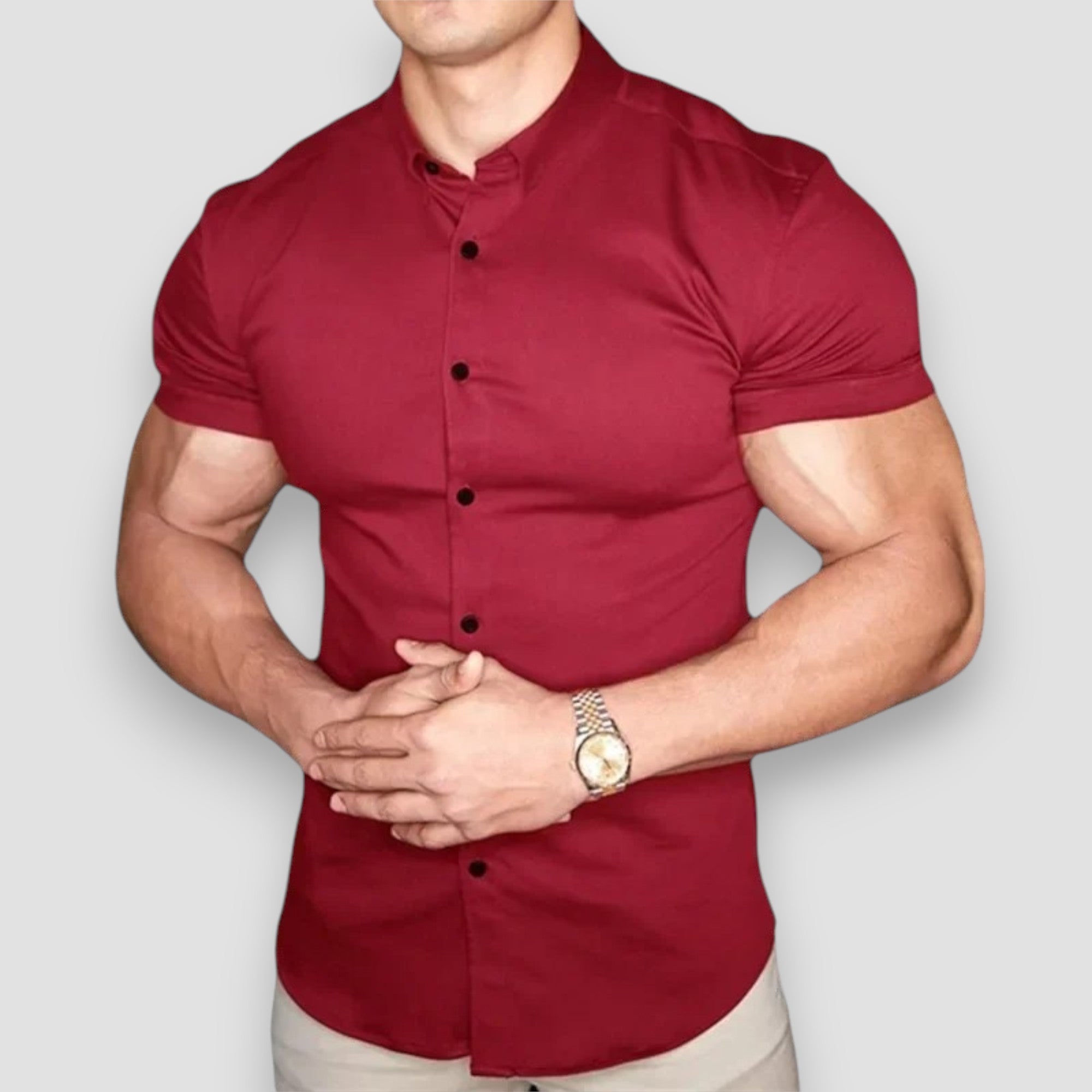 La Rochelle™ | Chemise de fitness à manches courtes
