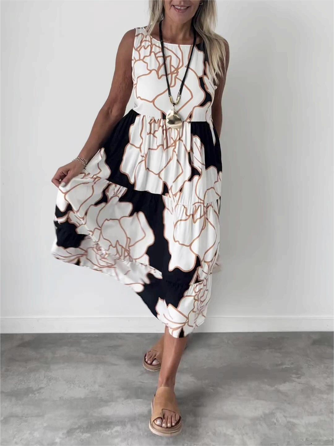Véronique™ | Robe Évasée Légère et Élégante