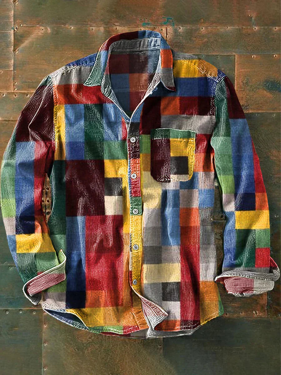 Mathias | Chemise à manches longues avec poche intégrée