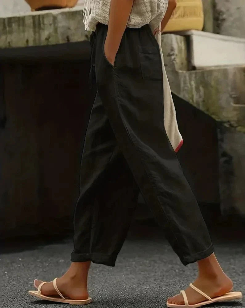 Siena - Confortable Pantalon en Coton