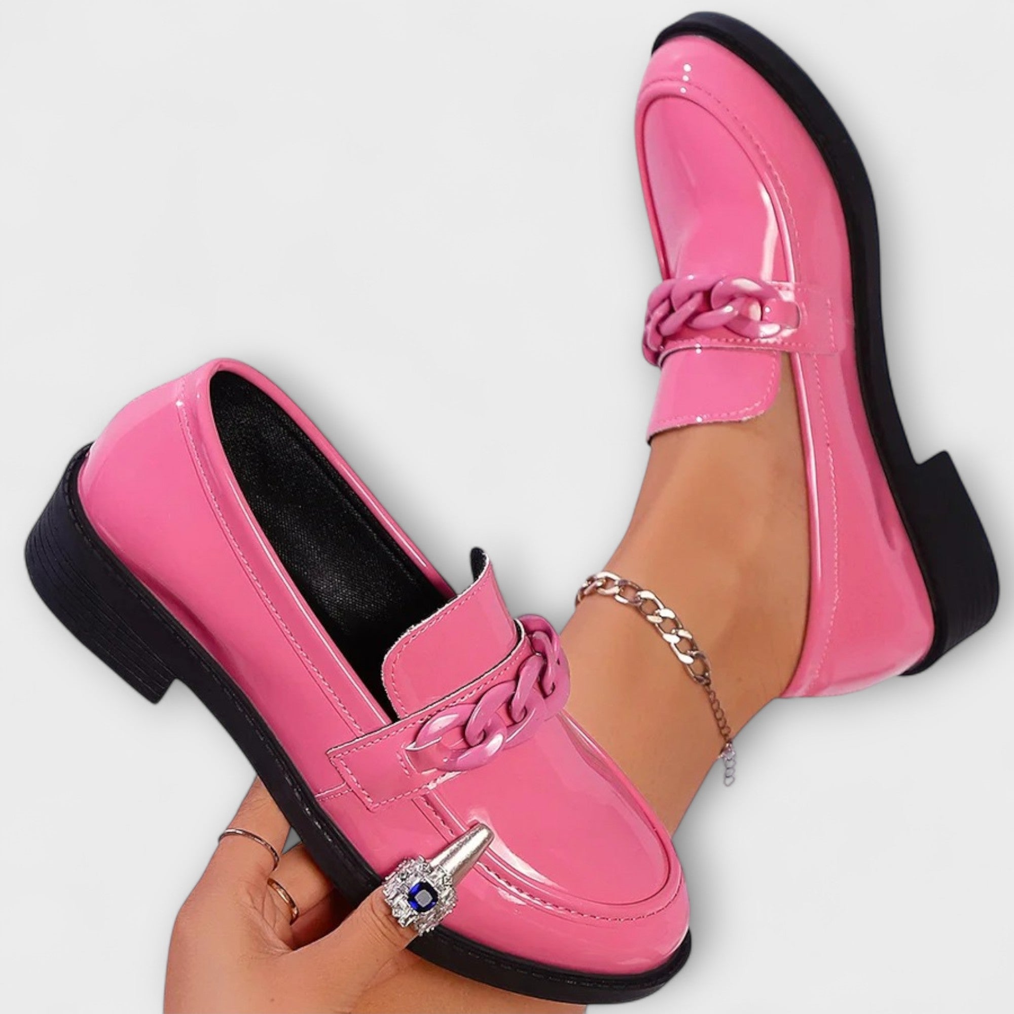 Lumi – Chaussures Bateau Ronde, Loafers Décontractés