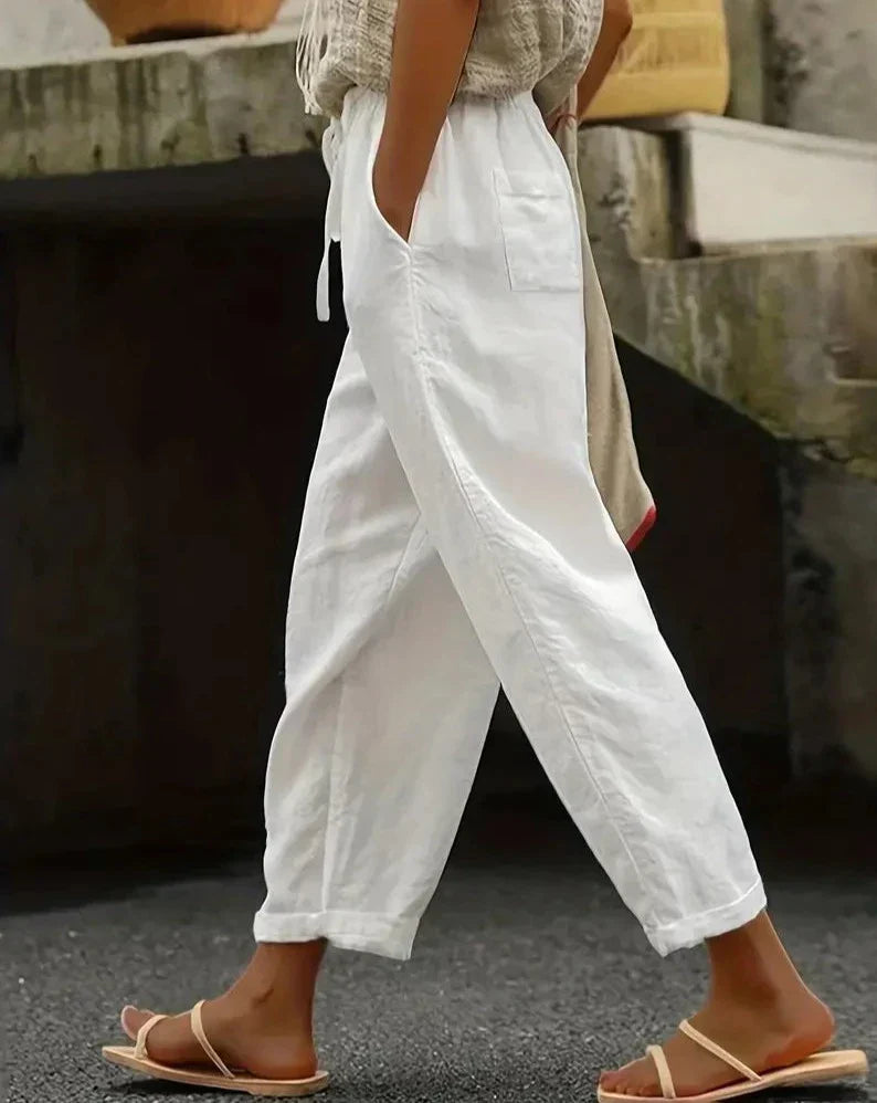 Siena - Confortable Pantalon en Coton