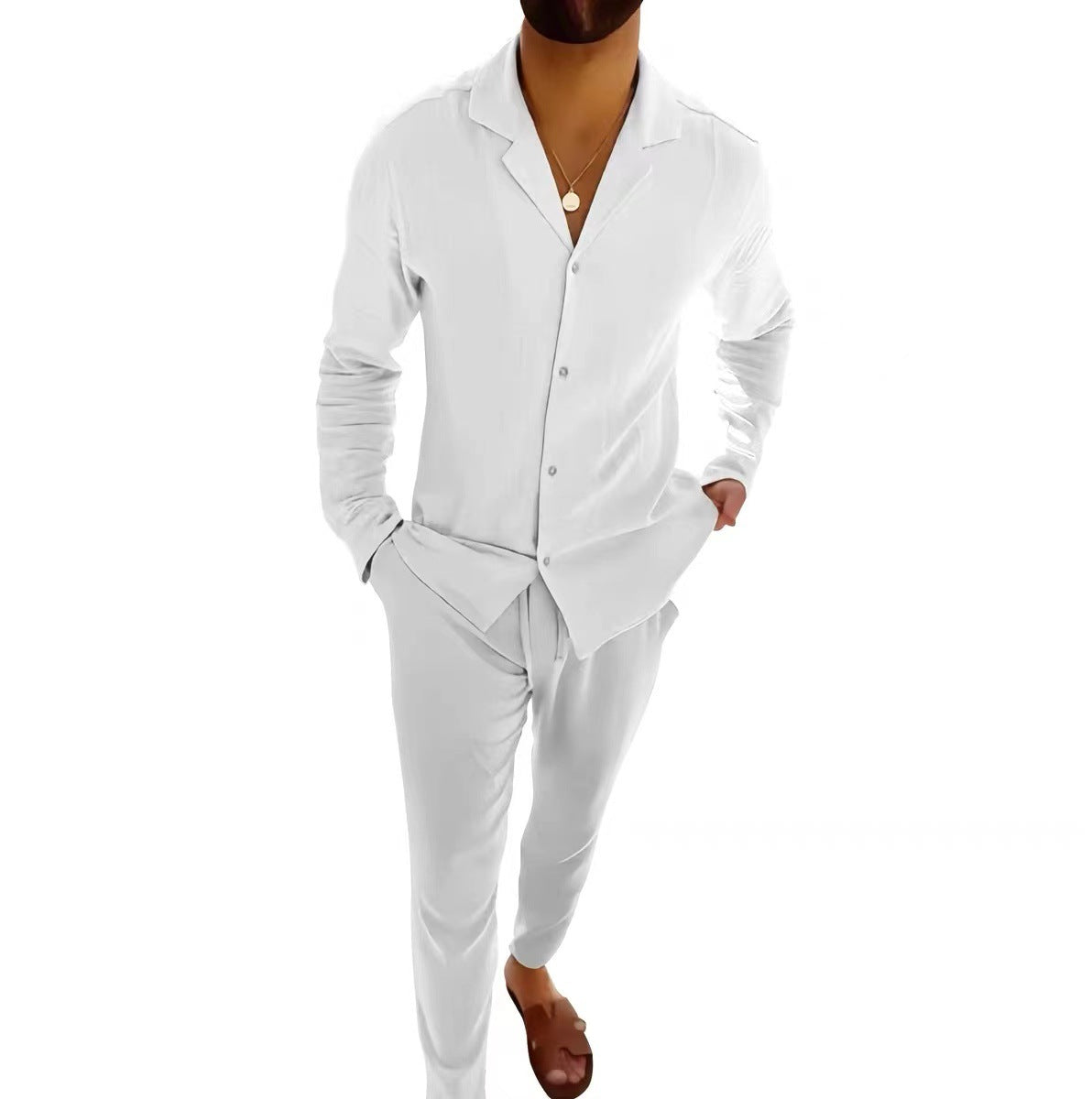 Nomu&Kael® | Ensemble Homme en Lin d’Été