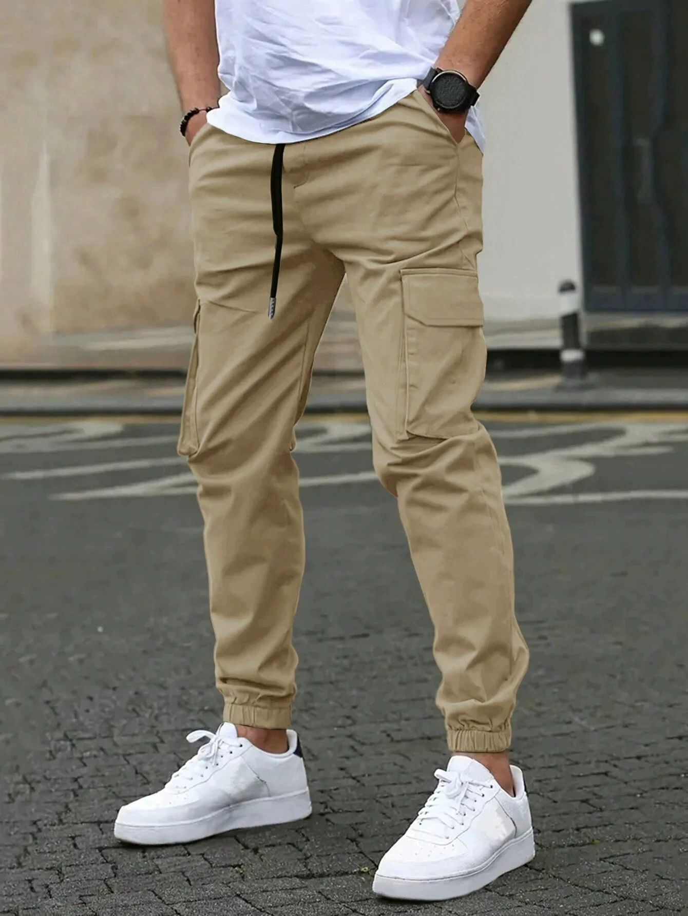 DAVIDE | Pantalon Cargo Jogger pour Homme