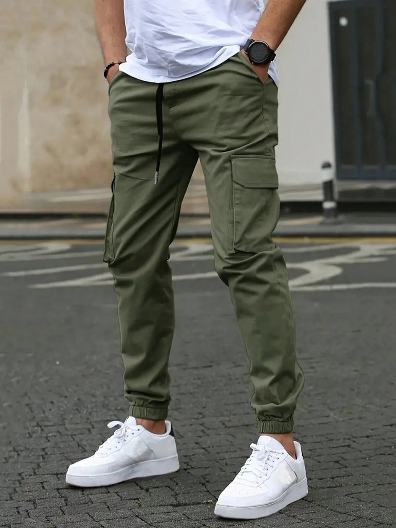 DAVIDE | Pantalon Cargo Jogger pour Homme