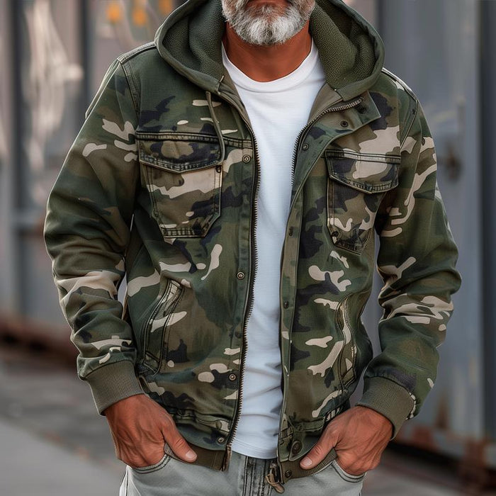 Sam | Veste Camouflage à Motifs