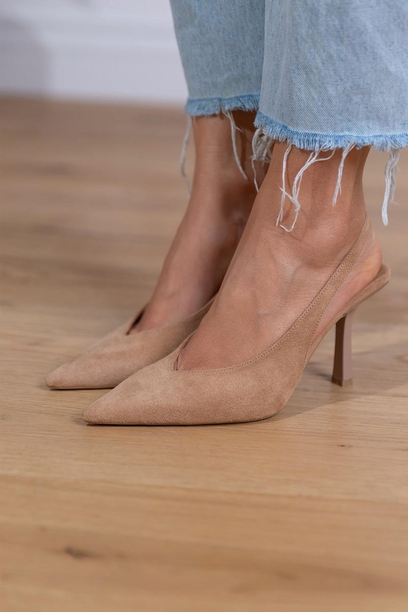 Marlena™ | Escarpins nus à talon fin