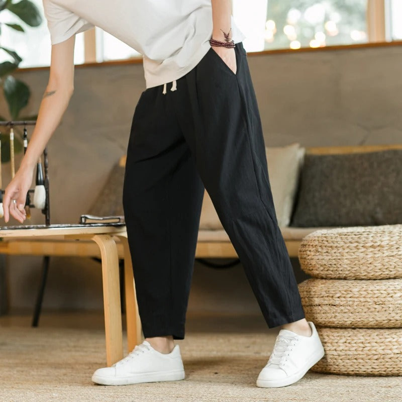 Vallier | Pantalon d'été en lin léger