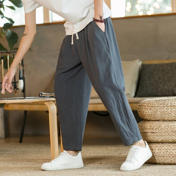 Vallier | Pantalon d'été en lin léger
