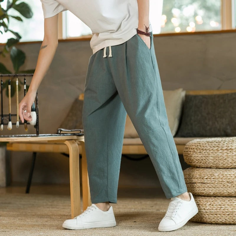 Vallier | Pantalon d'été en lin léger